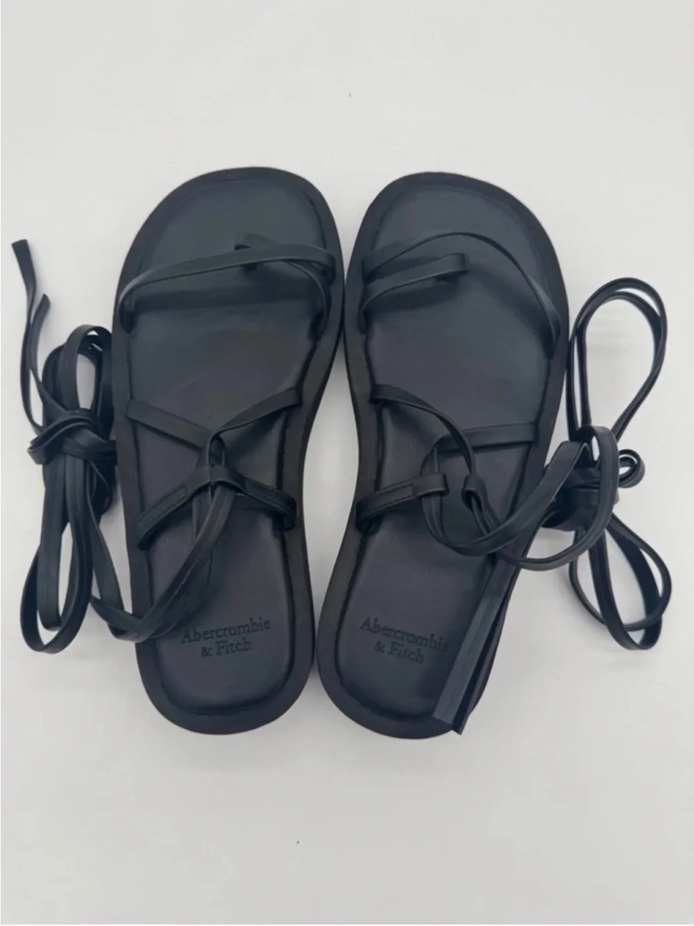 Abercrombie & Fitch Wrap-Around Platform Sandals